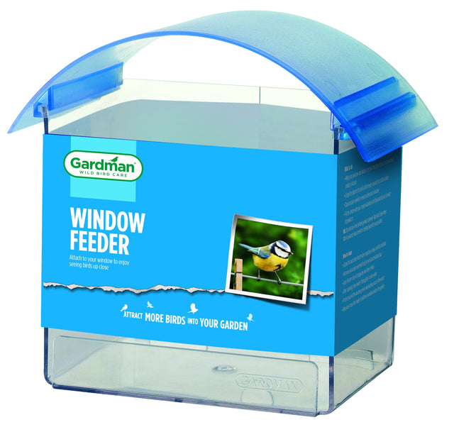 Gardman Vision Window Bird Feeder - Home & Roost