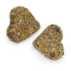 Naturals Apple And Pansy Nibble Hearts | 6 Delicious Grain-Free Cookies