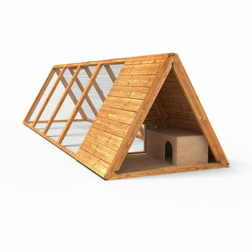 10ft+ Rabbit Run - Bunny Ark - The Apex Of Rabbit Housing