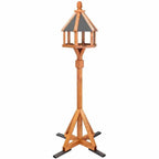 Ballycastle XL Bird Table | Beautiful Handmade Slate-Effect Roof And Stabilising Feet | Classic Design Suits Every Garden - Home & Roost