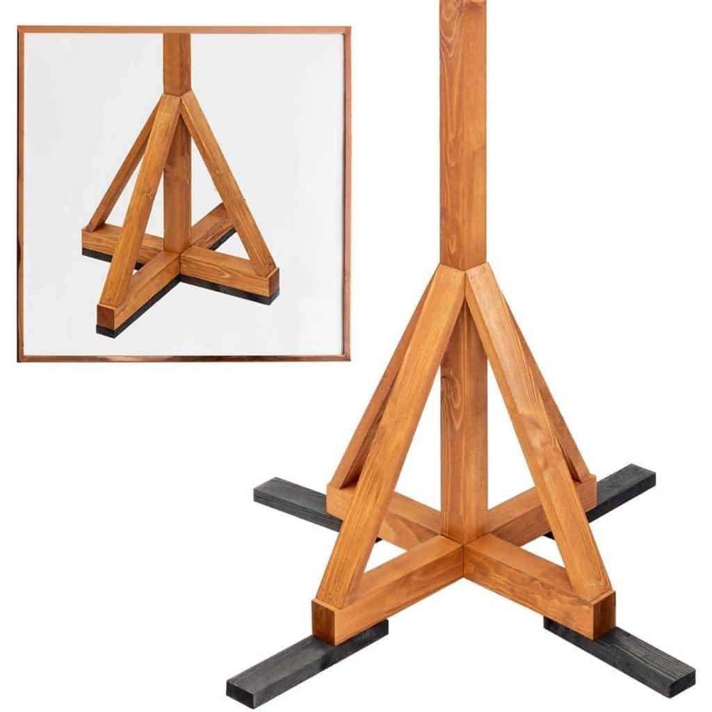 Ballycastle XL Bird Table | Beautiful Handmade Slate-Effect Roof And Stabilising Feet | Classic Design Suits Every Garden - Home & Roost