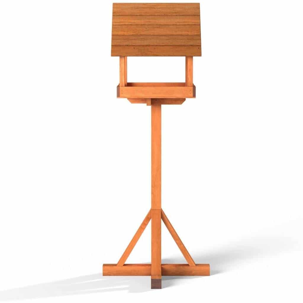 Bath Universal Feather Edge Bird Table | Unique Design For Birds of All Sizes - Home & Roost