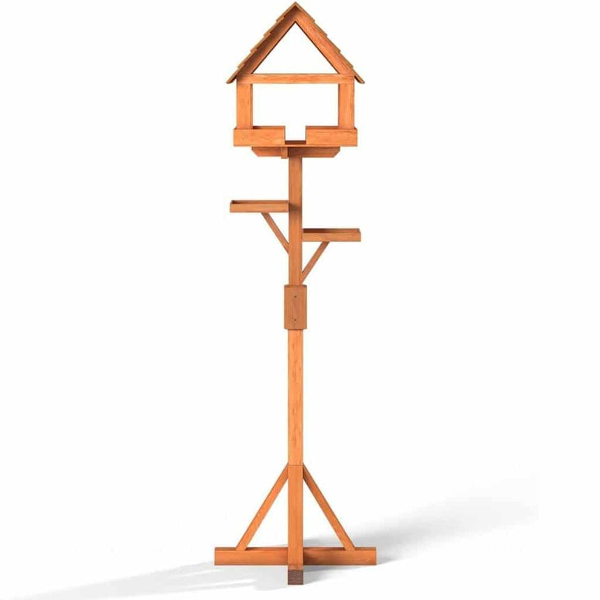 Bath Universal Feather Edge Deluxe Bird Table | Unique Design For Birds of All Sizes - Home & Roost