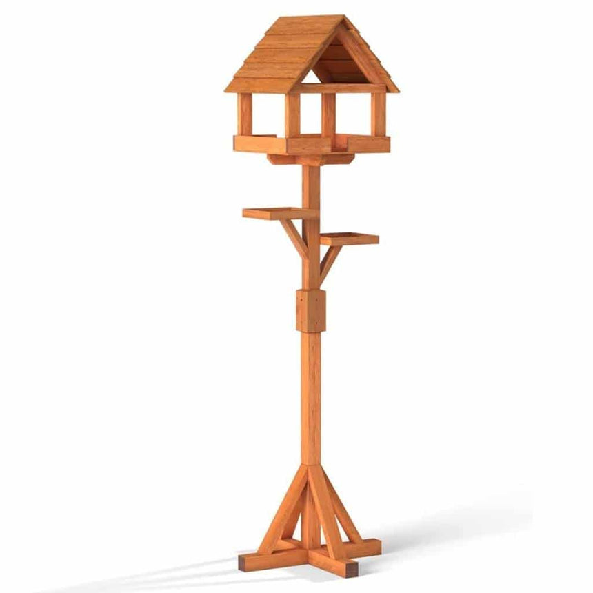 Bath Universal Feather Edge Deluxe Bird Table | Unique Design For Birds of All Sizes - Home & Roost