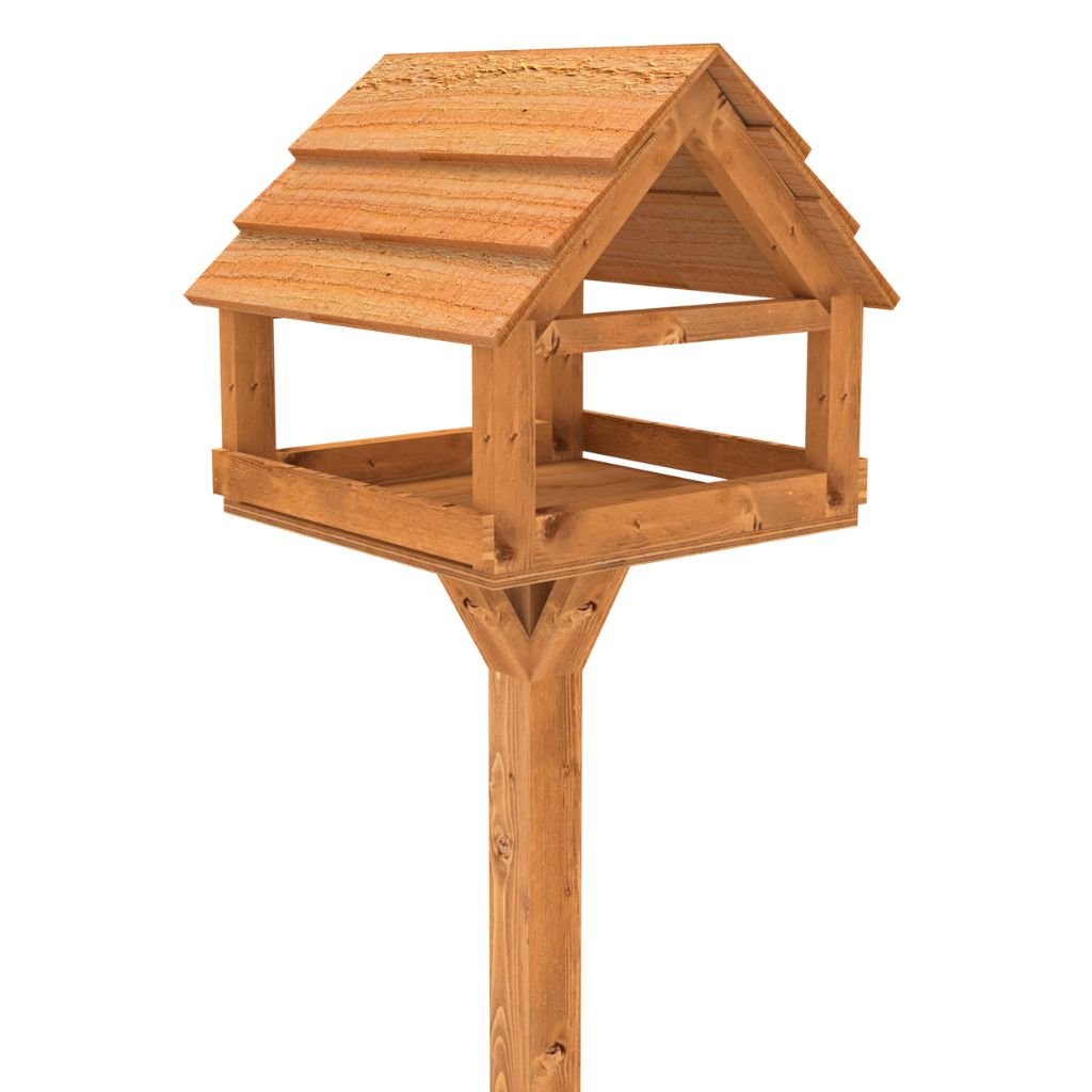 Bath Universal Feather Edge Bird Table - For Birds of All Sizes