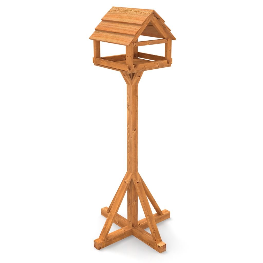 Bath Universal Feather Edge Bird Table - For Birds of All Sizes