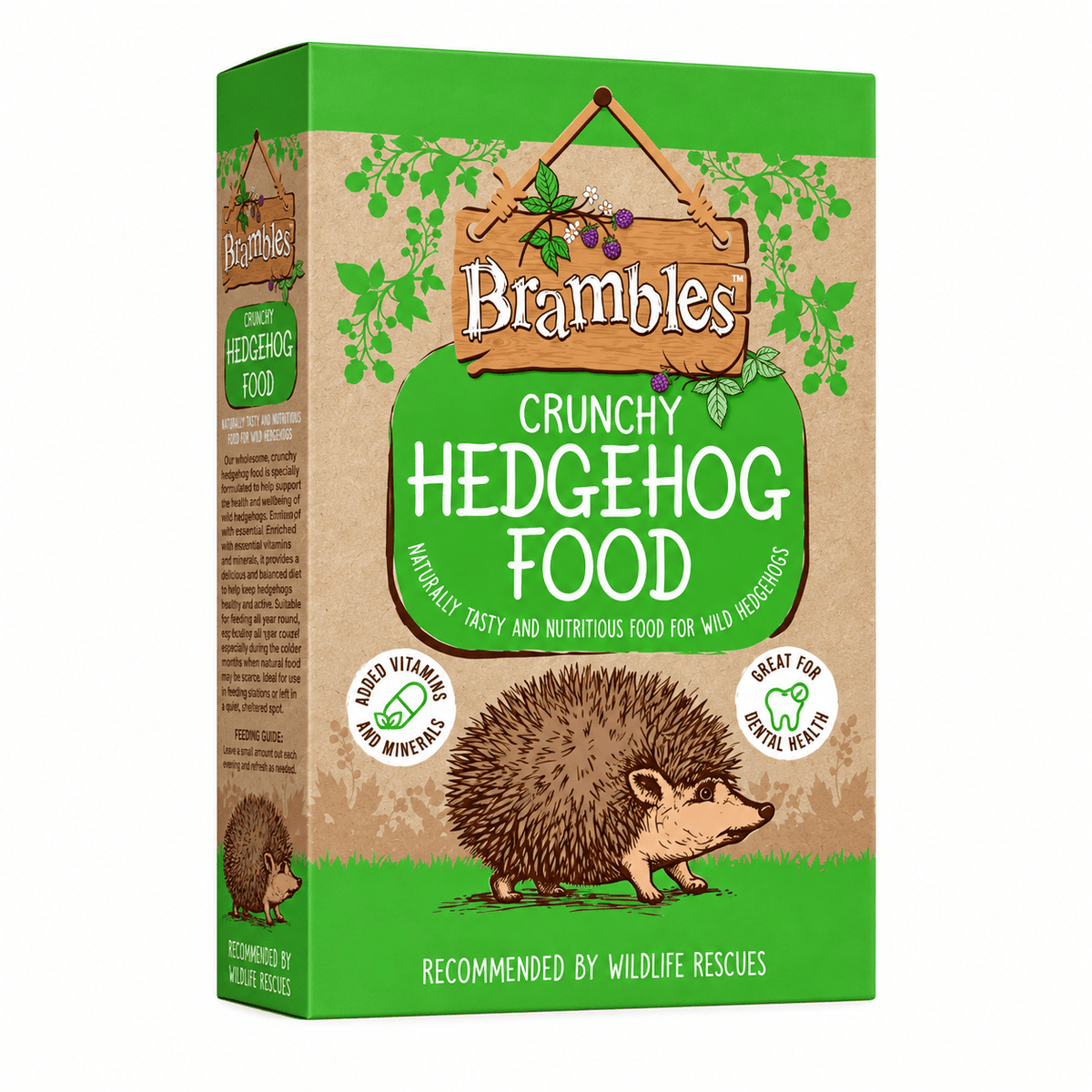 Brambles Crunchy Hedgehog Food | 3 Sizes Available