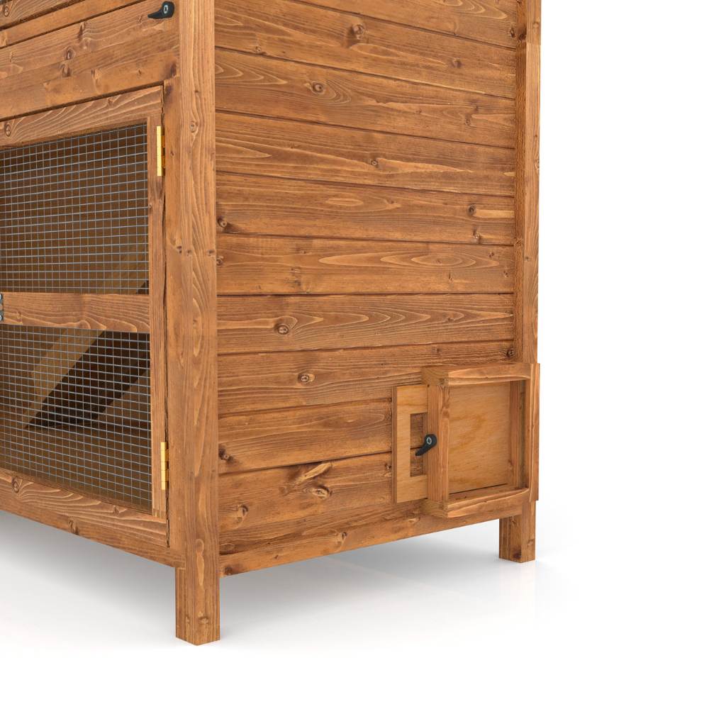 5ft Triple Rabbit Hutch | Save £135 On Free Gifts + Free Delivery ...