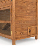 6ft Chartwell Double Rabbit Hutch | Huge Living & Playing Area | Thick T&G Side Panels & Solid Sleeping Area Door