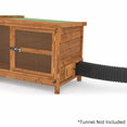 6ft Chartwell Single Luxury Rabbit Hutch, A Solid & Sturdy Design With Plenty Of Room To Rest And Play - Home & Roost