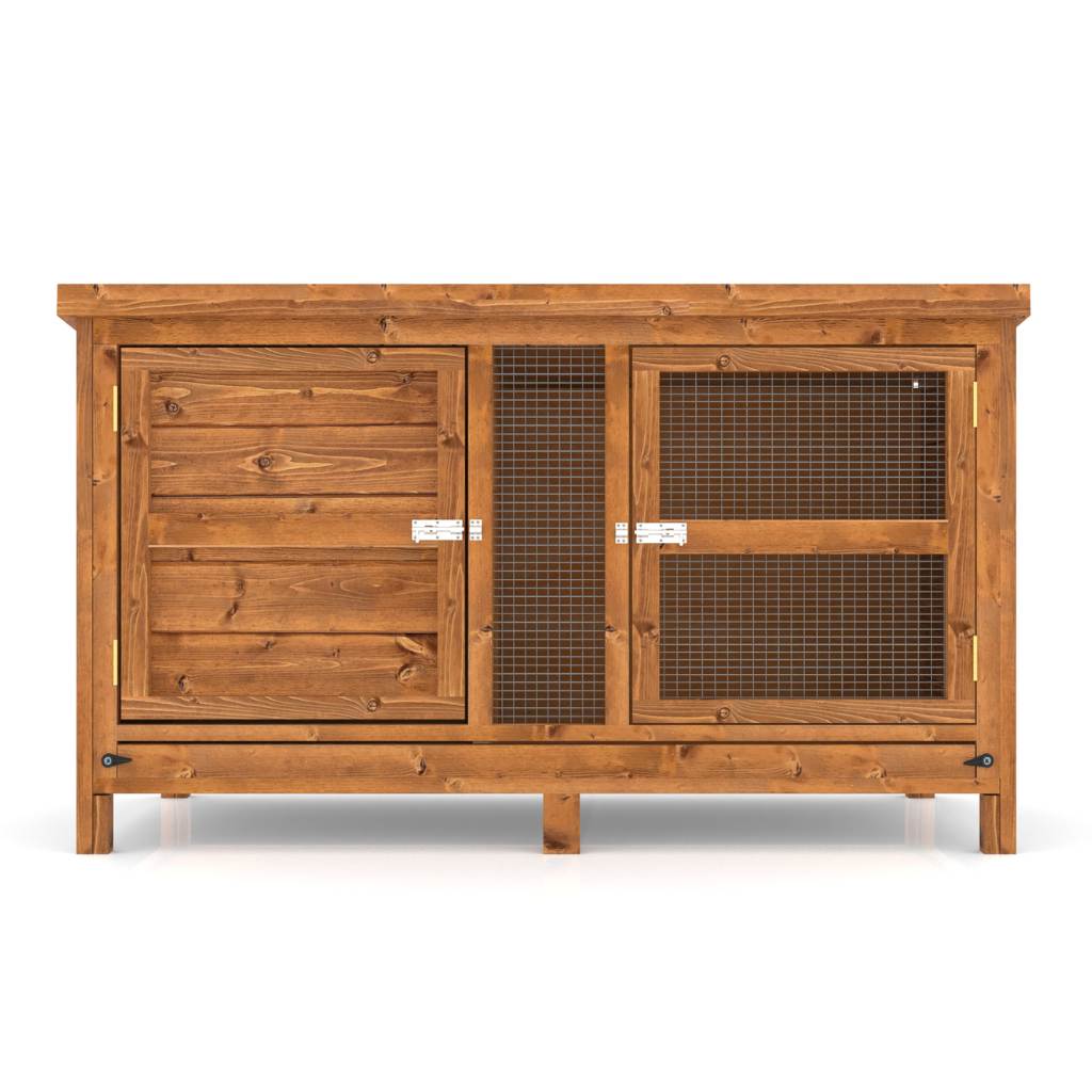 4ft Chartwell Single Guinea Pig Hutch interior