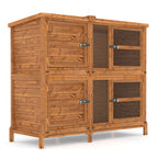 5ft Chartwell 2-Tier Rabbit Hutch for Keeping your Pets Separate