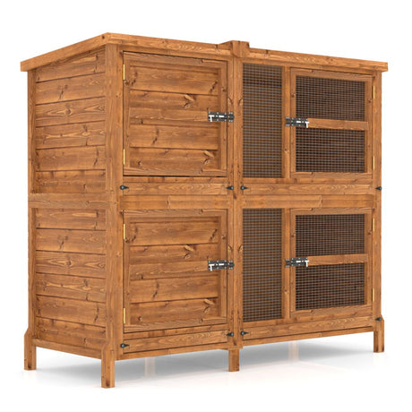 5ft Chartwell 2 Tier Guinea Pig Hutch for keeping your Pets separate