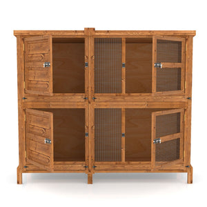 5ft Chartwell 2 Tier Guinea Pig Hutch for keeping your Pets separate