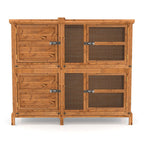 5ft Chartwell 2-Tier Rabbit Hutch for Keeping your Pets Separate