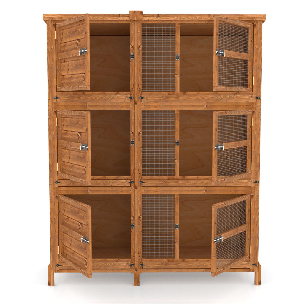 5ft Chartwell Three Tier Luxury Guinea Pig Hutch