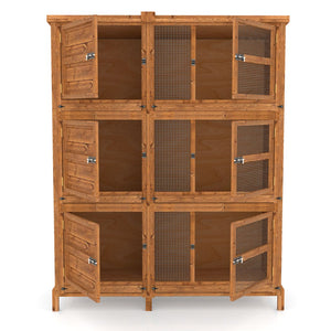 5ft Chartwell Three Tier Luxury Guinea Pig Hutch