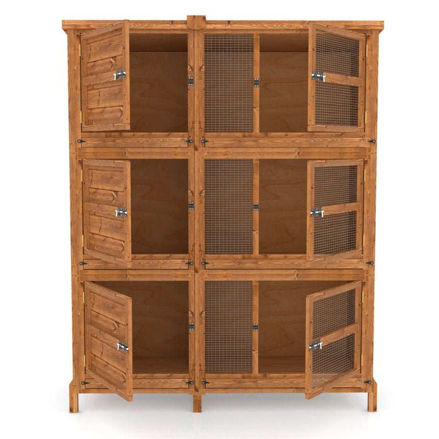 5ft Chartwell Three Tier Luxury Guinea Pig Hutch
