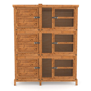 5ft Chartwell Three Tier Luxury Guinea Pig Hutch