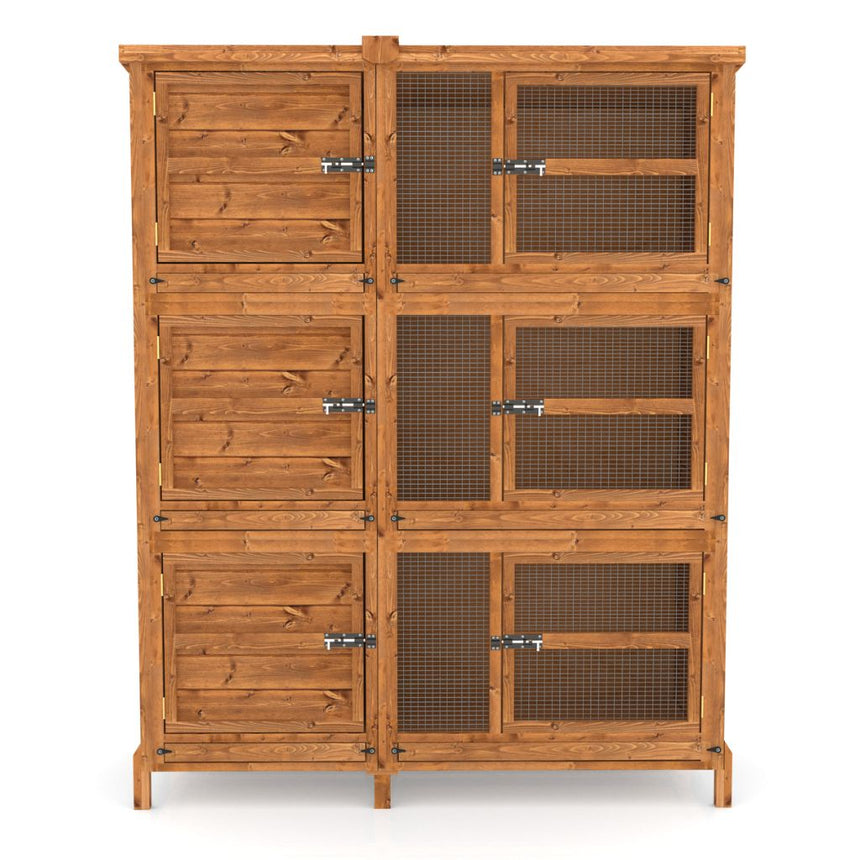 5ft Chartwell Three Tier Luxury Guinea Pig Hutch