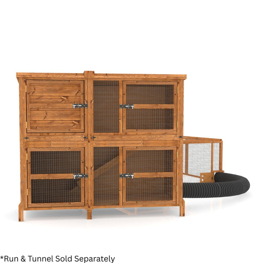 5ft Chartwell Double Rabbit Hutch