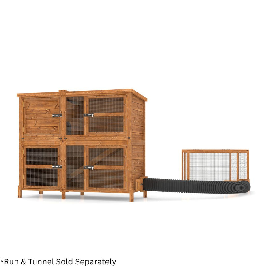 5ft Chartwell Double Rabbit Hutch