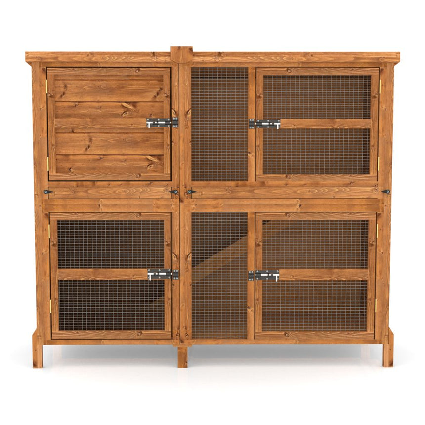 5ft Chartwell Double Rabbit Hutch