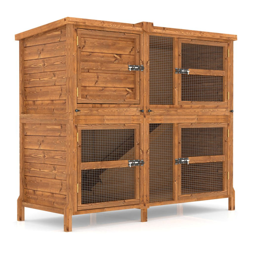 5ft Chartwell Double Rabbit Hutch