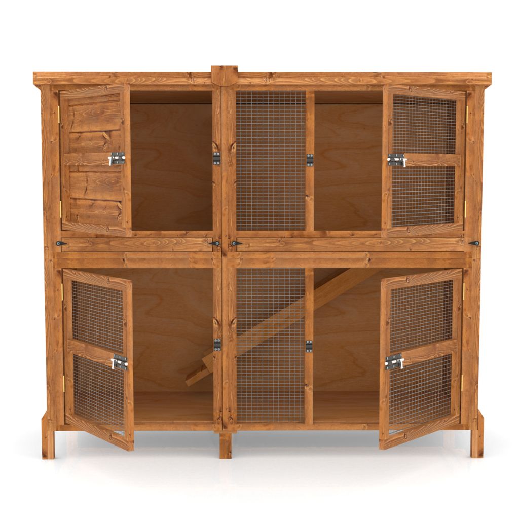 5ft Chartwell Double Luxury Guinea Pig Hutch