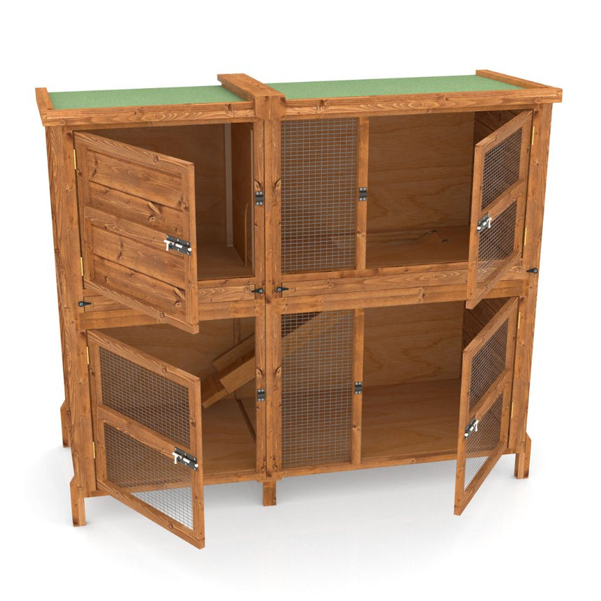 5ft Chartwell Double Rabbit Hutch