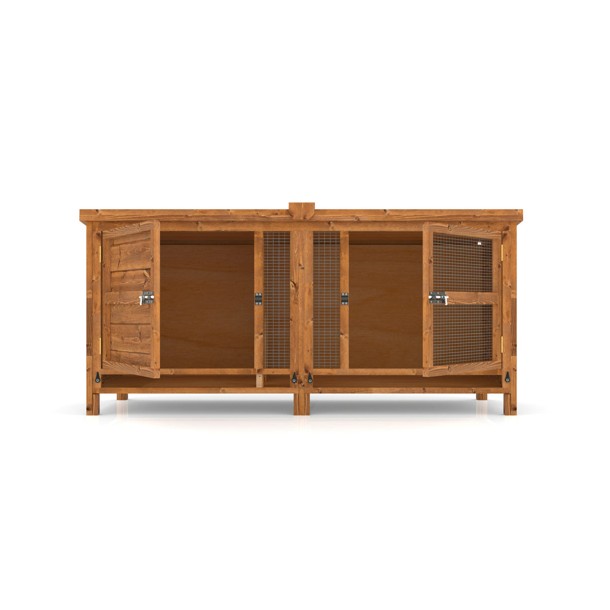 5ft Chartwell Single Guinea Pig Hutch showing comfortable features