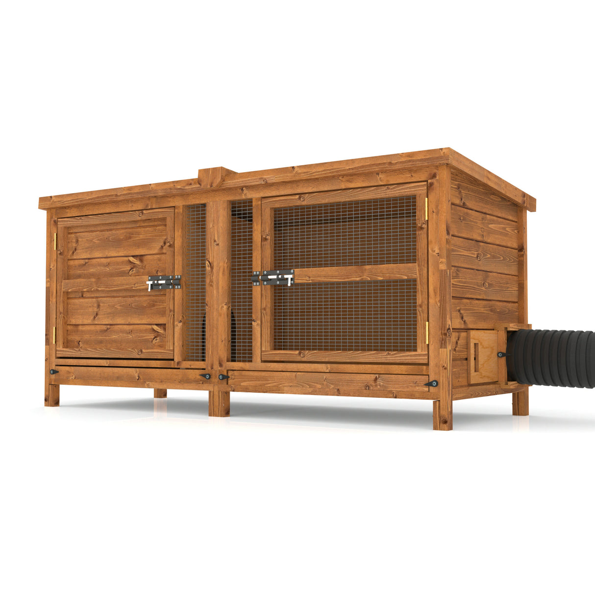 5ft Chartwell Single Luxury Rabbit Hutch | Solid & Sturdy Design With Plenty Of Room To Rest And Play