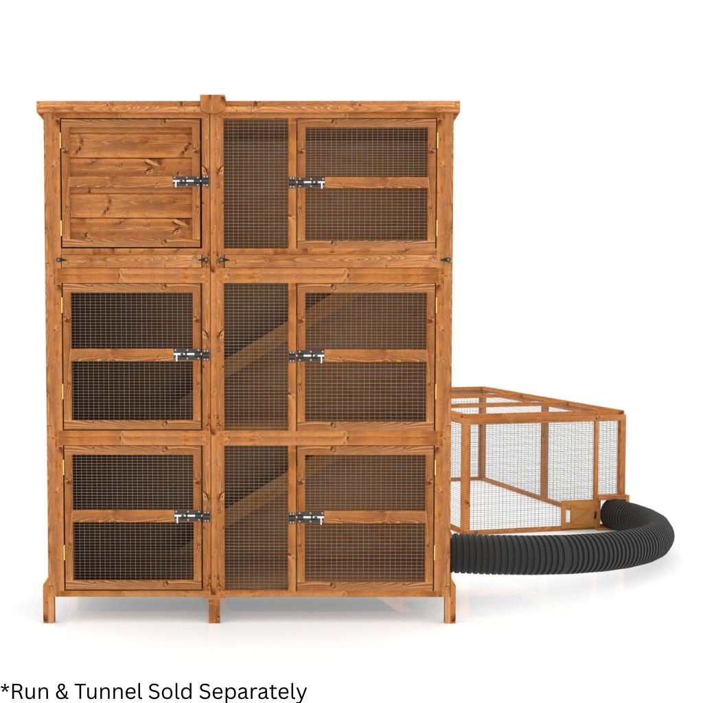 5ft Chartwell Triple Guinea Pig Hutch