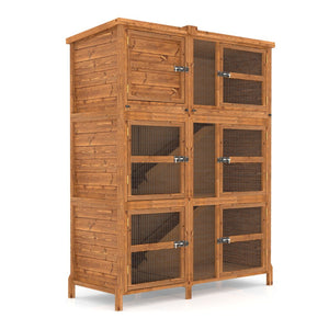 5ft Chartwell Triple Rabbit Hutch