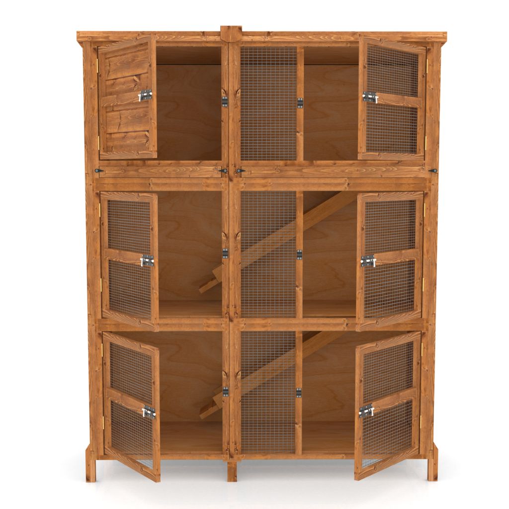 5ft Chartwell Triple Guinea Pig Hutch