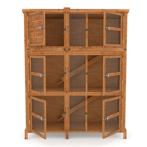 5ft Chartwell Triple Rabbit Hutch