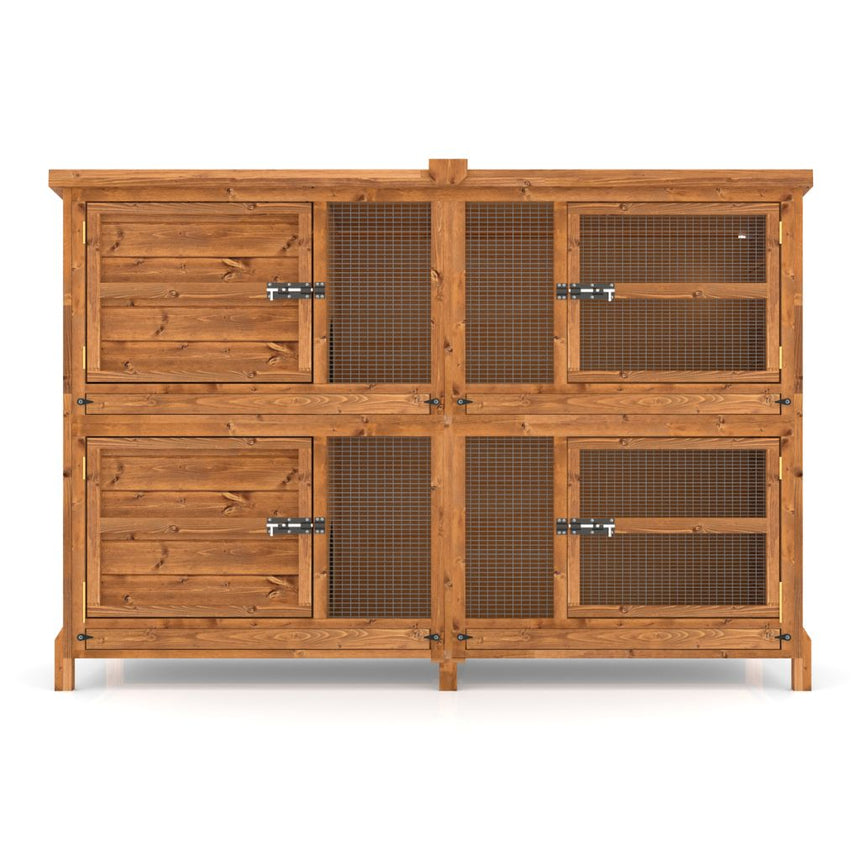 6ft Chartwell Two-Tier Guinea Pig Hutch - Keep Your Pets Separate