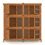 6ft Chartwell Three Tier Guinea Pig Hutch | Separate Floors