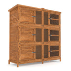 6ft Chartwell Three Tier Guinea Pig Hutch | Separate Floors