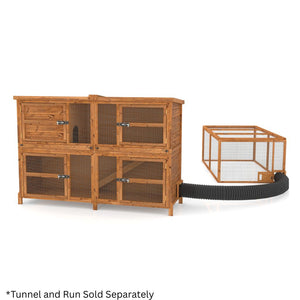 6ft Chartwell Double Guinea Pig Hutch