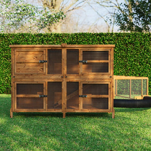 6ft Chartwell Double Guinea Pig Hutch