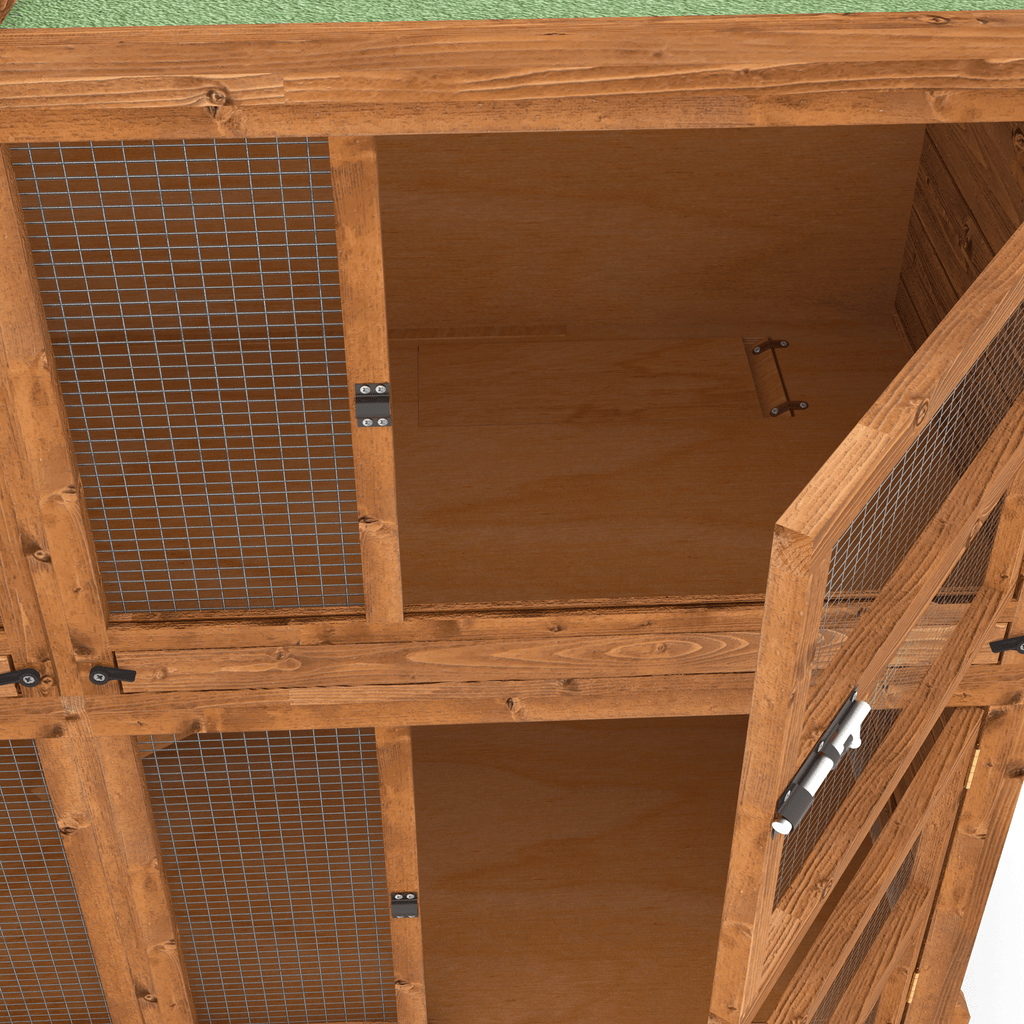 6ft Kendal Rabbit Hutch and Run Combo