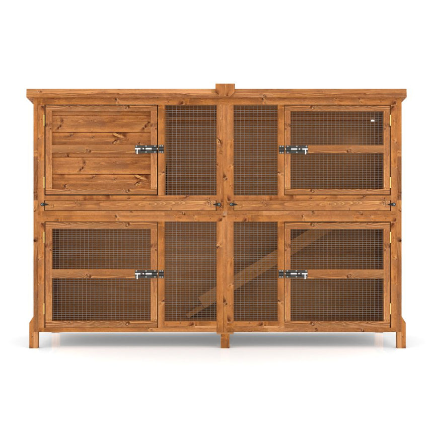 6ft Chartwell Double Guinea Pig Hutch