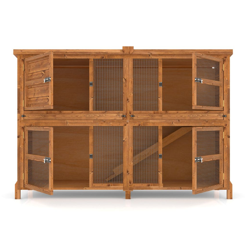 6ft Chartwell Double Guinea Pig Hutch