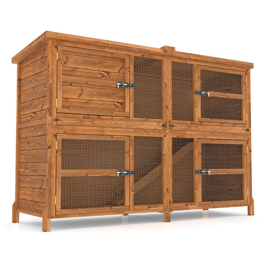 6ft Chartwell Double Guinea Pig Hutch