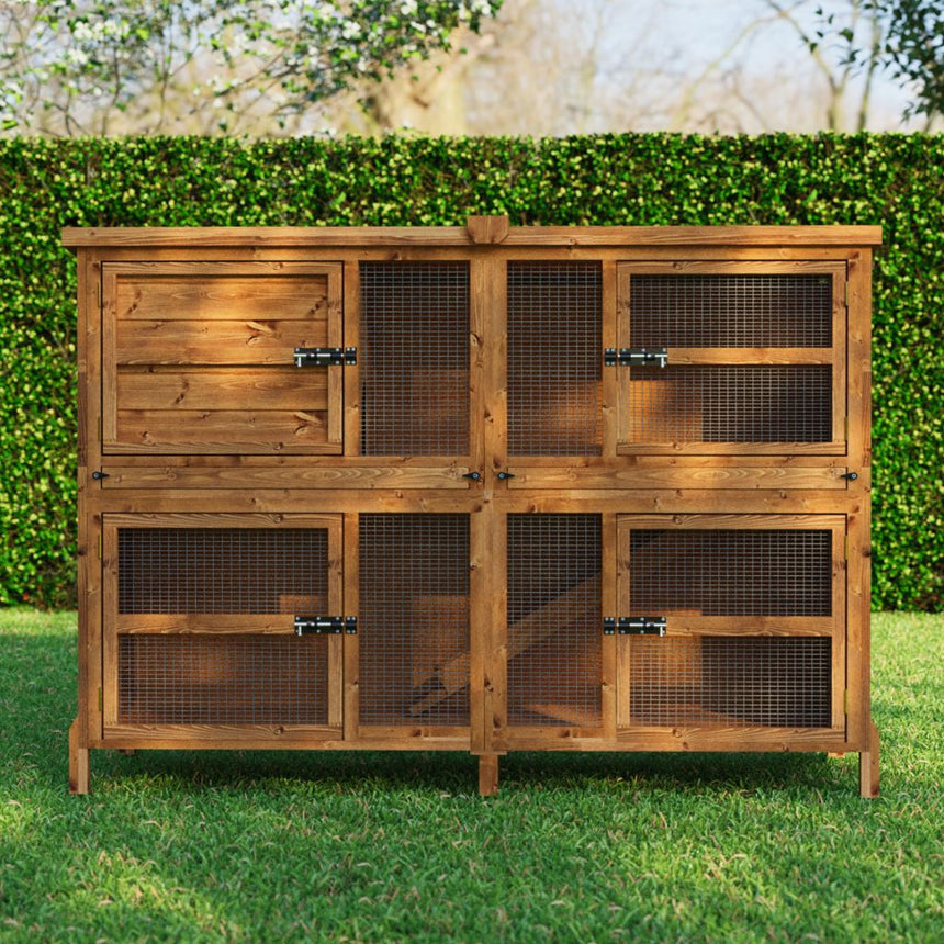 6ft Chartwell Double Guinea Pig Hutch