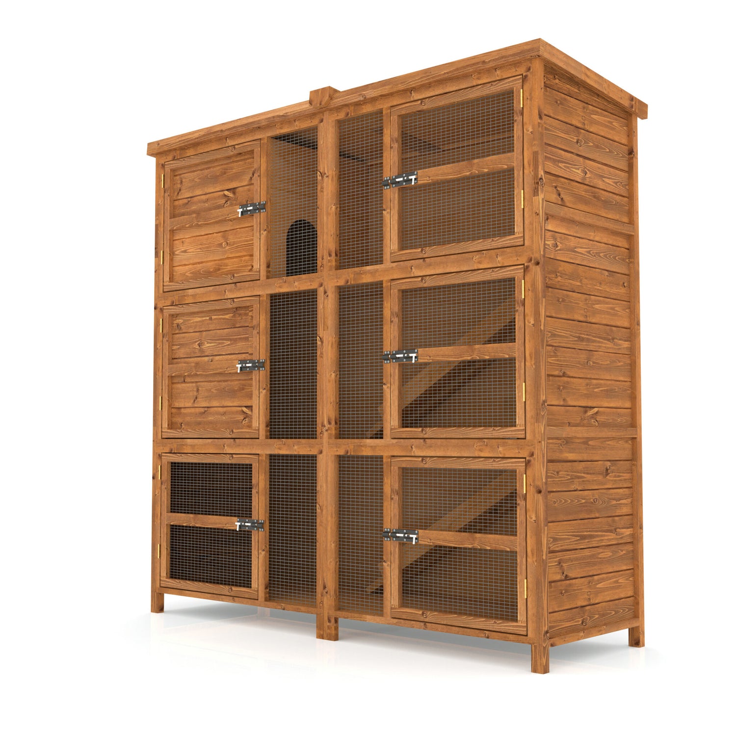 5ft Triple Rabbit Hutch | Save £135 On Free Gifts + Free Delivery ...