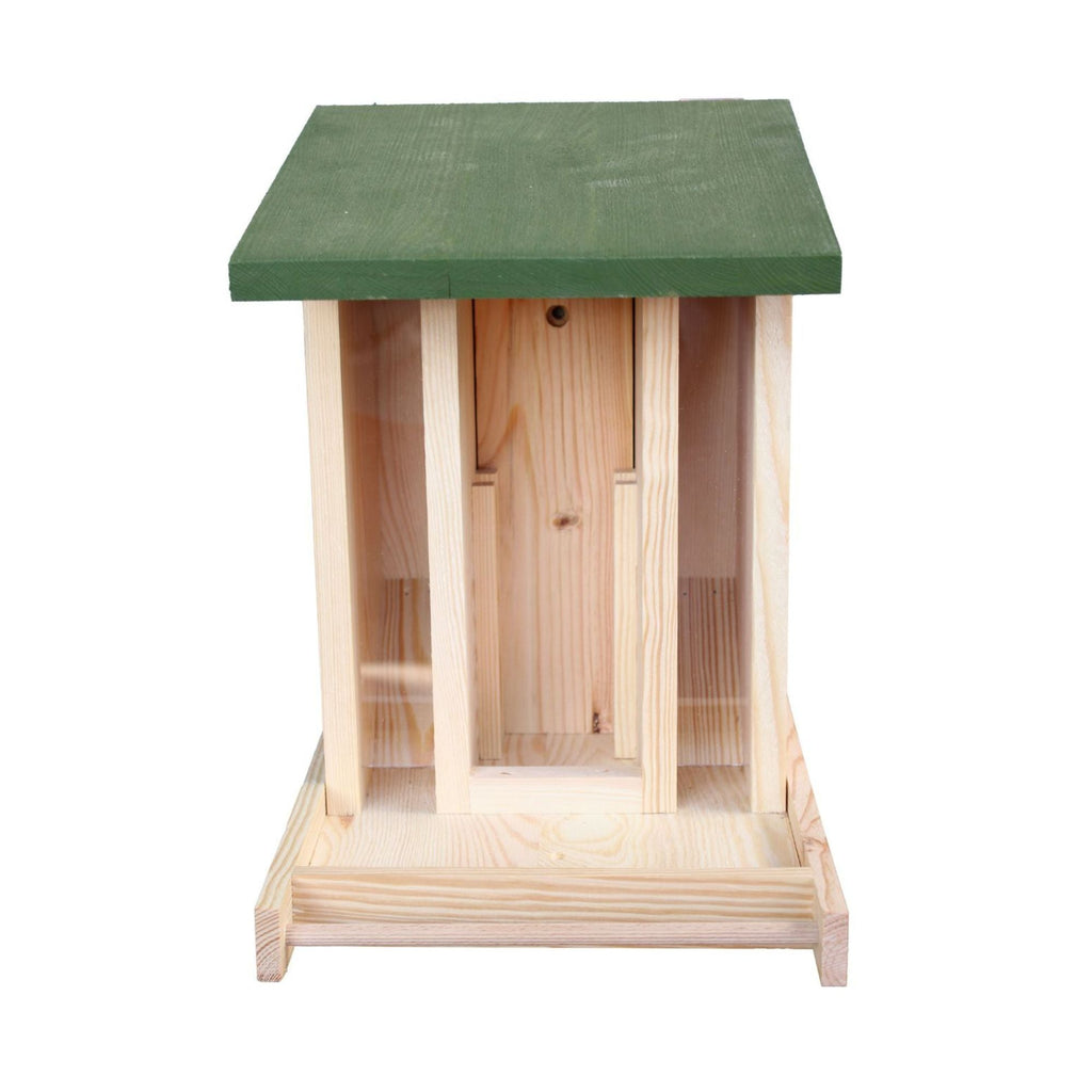 Camera Compatible Wooden Bird Feeder