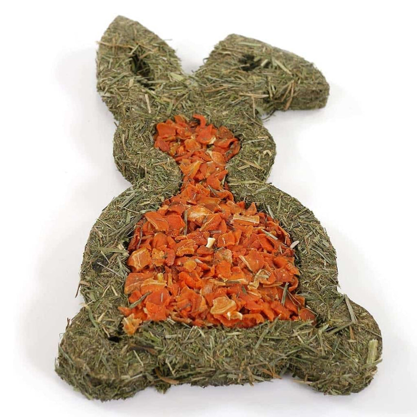 Naturals Carrot 'N' Forage Bunny Gnaw Treat For Small Animals - Home & Roost