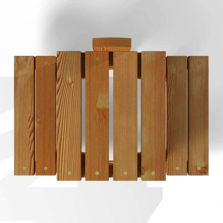 The Great British Anti-Bacterial Squirrel Picnic Table With Lunch Box Feeder - Home & Roost